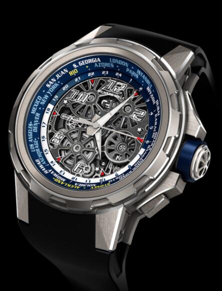 Replica Richard Mille RM 63-02 Automatic Winding Worldtimer Watch